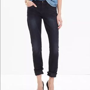 Madewell Slim Boyjean Trent Wash Black 26 Denim